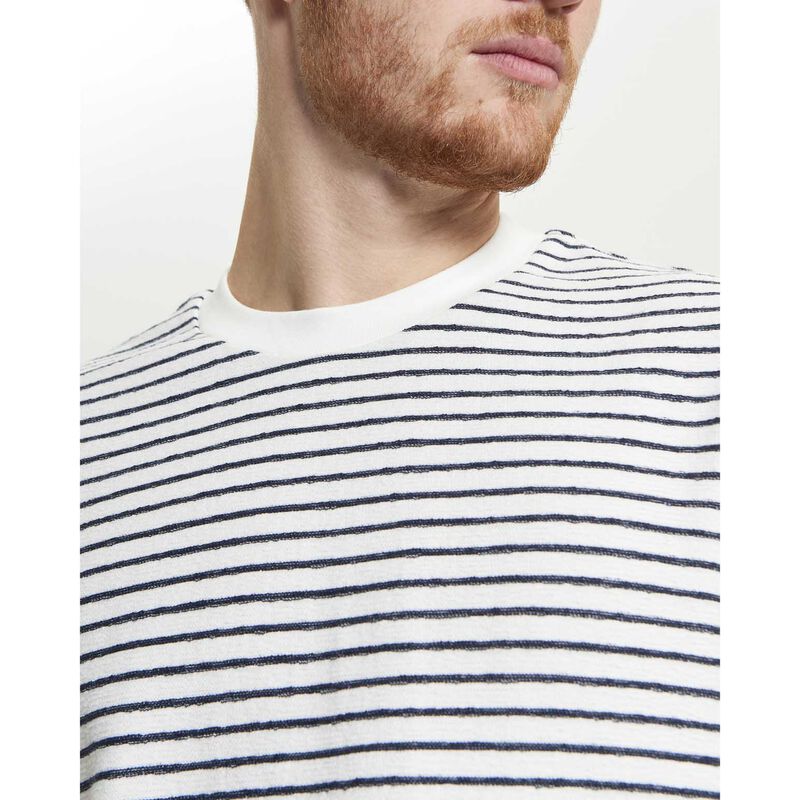 Ben Sherman Textured Stripe Tee image number 2
